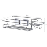 Suporte Porta Shampoo Sabonete Produtos De Banho De Ventosas